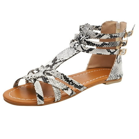 Sandals for Women Clip Toe Breathable Vintage Flat Bottom Haps Print Comfortable Roman Sandals Shoes Gold
Sandals for Women Clip Toe Breathable Vintage Flat Bottom Haps Print Comfortable Roman Sandals Shoes Gold