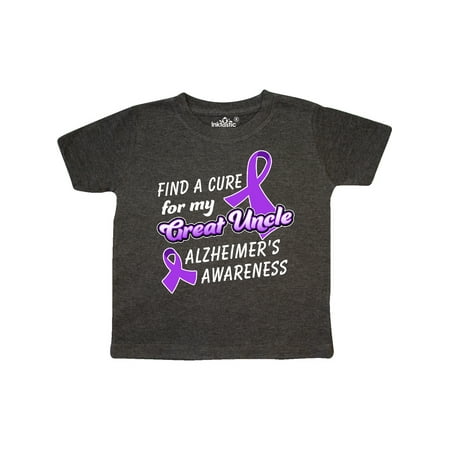 Inktastic Alzheimer s Awareness Find a Cure for my Great Uncle Gift Toddler Boy or Toddler Girl T-Shirt
Inktastic Alzheimer s Awareness Find a Cure for my Great Uncle Gift Toddler Boy or Toddler Girl T-Shirt