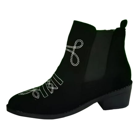 EHQJNJ Women s Ankle Boots Ankle Boots for Women Low Heel Dressy Round Toe Square Heel Retro Women s Short Boots Western Denim Elastic Mouth Boots
EHQJNJ Women s Ankle Boots Ankle Boots for Women Low Heel Dressy Round Toe Square Heel Retro Women s Short Boots Western Denim Elastic Mouth Boots