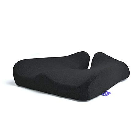 Cushion Lab Patented Pressure Relief Seat Cushion for Long Sitting Hours on Office & Home Chair - Extra-dense Memory Foam for Soft Support. Chair Pad for Hip Tailbone Coccyx Sciatica Relief - Black
Cushion Lab Patented Pressure Relief Seat Cushion for Long Sitting Hours on Office & Home Chair - Extra-dense Memory Foam for Soft Support. Chair Pad for Hip Tailbone Coccyx Sciatica Relief - Black