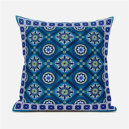 Amrita Sen Designs CAPL1035FSDS-ZP-16x16 16 x 16 in. Mandala Floral Tiles Suede Zippered Pillow with Insert - Blue Yellow & White
Amrita Sen Designs CAPL1035FSDS-ZP-16x16 16 x 16 in. Mandala Floral Tiles Suede Zippered Pillow with Insert - Blue Yellow & White
