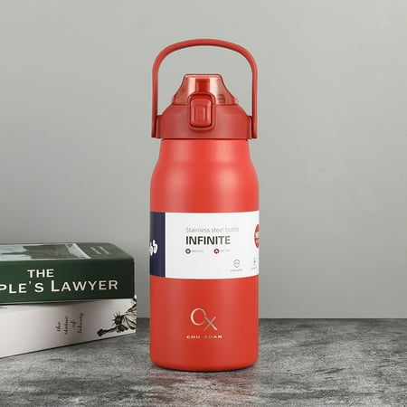 1pc Large Capacity Insulated Bottle With Straw Stainless Steel Thermal Water Bottle Cold And Hot Vacuum Cup Vacuum Flask
1pc Large Capacity Insulated Bottle With Straw Stainless Steel Thermal Water Bottle Cold And Hot Vacuum Cup Vacuum Flask