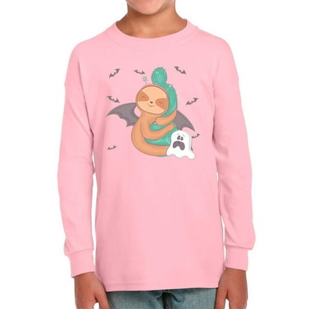 Halloween Sloth W Little Ghost Long Sleeve Toddler -Image by Shutterstock 5 Toddler