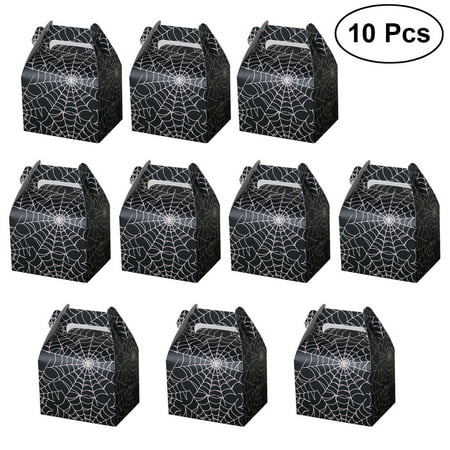 10pcs Portable Candy Boxes Halloween Treat Paper Bags Spiderweb Halloween Party Favor Boxes for Party Supplies Kids Birthday Decorations
10pcs Portable Candy Boxes Halloween Treat Paper Bags Spiderweb Halloween Party Favor Boxes for Party Supplies Kids Birthday Decorations