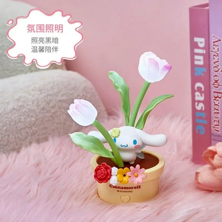 Sanrio Flower Fairy Series Cinnamoroll LED Night Light Kuromi Creative Decoration Ornament Lamp Girls Children Toy Gift
Sanrio Flower Fairy Series Cinnamoroll LED Night Light Kuromi Creative Decoration Ornament Lamp Girls Children Toy Gift