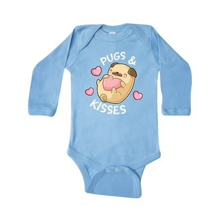 Inktastic Valentines Day Pugs and Kisses with Pink Hearts Gift Baby Boy or Baby Girl Long Sleeve Bodysuit
Inktastic Valentines Day Pugs and Kisses with Pink Hearts Gift Baby Boy or Baby Girl Long Sleeve Bodysuit