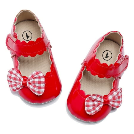 Cathalem Girls Slip on Shoes Infant Girls Single Shoes Ruffles Bowknot First Walkers Shoes Toddler Sandals Princess Shoes Shoes Red 0 Months
Cathalem Girls Slip on Shoes Infant Girls Single Shoes Ruffles Bowknot First Walkers Shoes Toddler Sandals Princess Shoes Shoes Red 0 Months