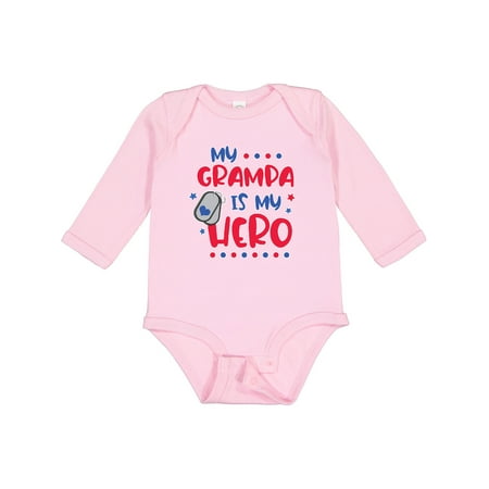 Inktastic Memorial Day My Grampa is My Hero Gift Baby Boy or Baby Girl Long Sleeve Bodysuit
Inktastic Memorial Day My Grampa is My Hero Gift Baby Boy or Baby Girl Long Sleeve Bodysuit