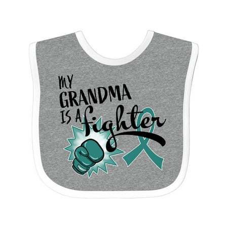 Inktastic Ovarian Cancer Awareness My Grandma is a Fighter Gift Baby Boy or Baby Girl Bib
Inktastic Ovarian Cancer Awareness My Grandma is a Fighter Gift Baby Boy or Baby Girl Bib