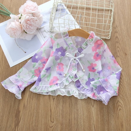 Sweater For Child Kids Toddler Little Girls Princess Floral Flowers Sun Protection Long Sleeve Cardigan Lace Bowknot Coat
Sweater For Child Kids Toddler Little Girls Princess Floral Flowers Sun Protection Long Sleeve Cardigan Lace Bowknot Coat