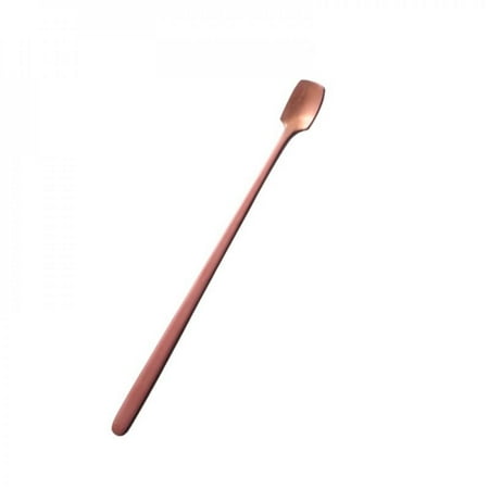 Stainless Steel Coffee Ice Spoon Square Head Color Long Handle Coffee Milk Tea Mixing Spoon Square Ice Spoon Mark Cup Spoon Clearance
Stainless Steel Coffee Ice Spoon Square Head Color Long Handle Coffee Milk Tea Mixing Spoon Square Ice Spoon Mark Cup Spoon Clearance