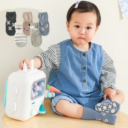 GXSR 1 Pair Baby Toddlers Ankle Non Slip Grips Socks for Infant Boys Girls Kids Anti Skid Cotton Socks
GXSR 1 Pair Baby Toddlers Ankle Non Slip Grips Socks for Infant Boys Girls Kids Anti Skid Cotton Socks