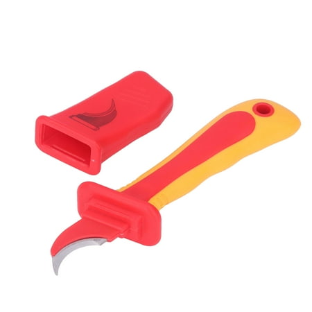 Electrician Insulated Knife High Voltage Resistance Antimagnetic Cutter IEC60900 Sickle Type
Electrician Insulated Knife High Voltage Resistance Antimagnetic Cutter IEC60900 Sickle Type
