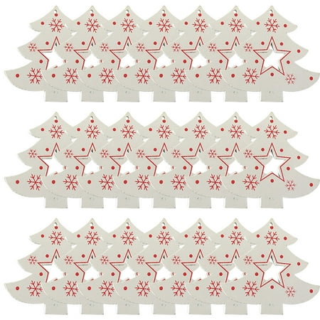 Pack of 100 Hanging Ornament Premium Material Wooden Pendant DIY Smooth Surface Assorted Patterns Holiday Decoration Wood Slices red/white angle
Pack of 100 Hanging Ornament Premium Material Wooden Pendant DIY Smooth Surface Assorted Patterns Holiday Decoration Wood Slices red/white angle