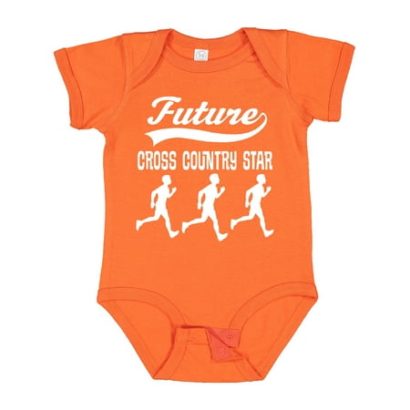 Inktastic Future Cross Country Star Sports Gift Baby Boy Bodysuit