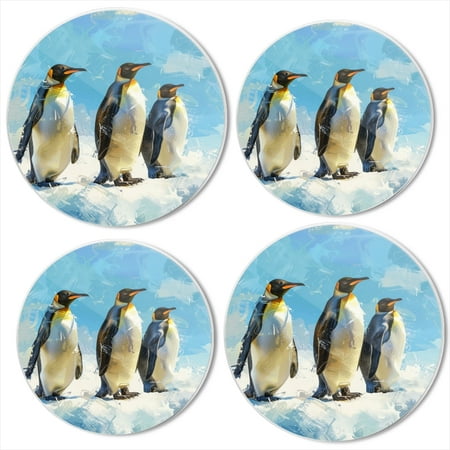 BaHomeck Electric Stove Burner Covers Set of 4 Round Metal Gas Stove Burner Covers 8 Inch and 10 Inch Kitchen Decor Penguins Standing On The Ice With Light Blue Background
BaHomeck Electric Stove Burner Covers Set of 4 Round Metal Gas Stove Burner Covers 8 Inch and 10 Inch Kitchen Decor Penguins Standing On The Ice With Light Blue Background