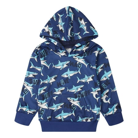 Toddler Boys Hoodies Cartoon Shark Pullover Sports Sweatshirts for Kid 2T (Shark-8138)
Toddler Boys Hoodies Cartoon Shark Pullover Sports Sweatshirts for Kid 2T (Shark-8138)