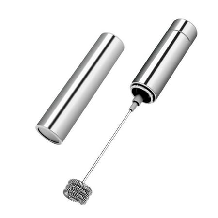 Stainless Steel Electric Milk Frother Three Layer Spring Wires Handheld Espresso Mixer Coffee Stirrer with Cover Lid for Home Caf
Stainless Steel Electric Milk Frother Three Layer Spring Wires Handheld Espresso Mixer Coffee Stirrer with Cover Lid for Home Caf