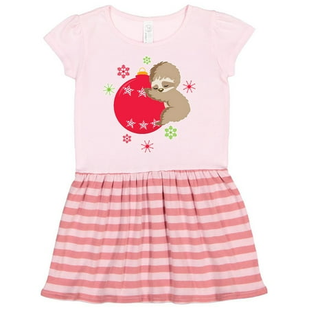 Inktastic Cute Christmas Baby Sloth on Red Ornament with Snowflakes Gift Toddler Girl Dress
Inktastic Cute Christmas Baby Sloth on Red Ornament with Snowflakes Gift Toddler Girl Dress