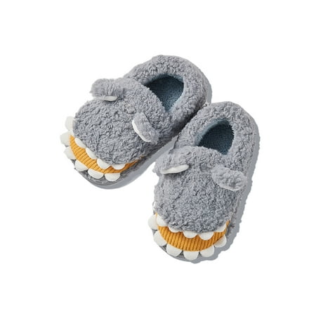 Kesitin Boys Wear-Resistant Slip On Home Shoes Winter Cozy Fuzzy Slippers Breathable Anti-Slip Animal Plush Slipper Warm Shoes-gray 2Y
Kesitin Boys Wear-Resistant Slip On Home Shoes Winter Cozy Fuzzy Slippers Breathable Anti-Slip Animal Plush Slipper Warm Shoes-gray 2Y