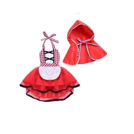luethbiezx Baby Girls Tutu Dress +Cape Cloak Outfit Costume Girl Party Dress