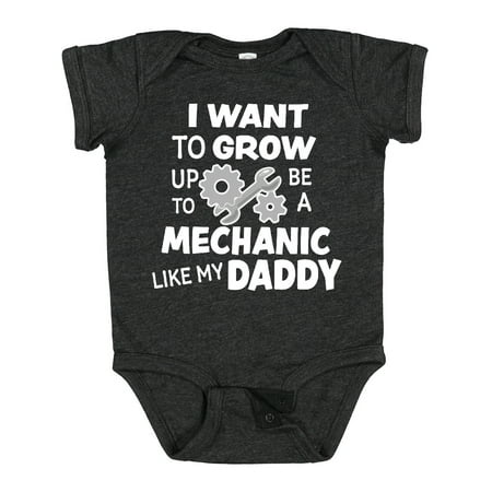 Inktastic I Want to Grow Up to Be a Mechanic Like My Daddy Gift Baby Boy or Baby Girl Bodysuit 
Inktastic I Want to Grow Up to Be a Mechanic Like My Daddy Gift Baby Boy or Baby Girl Bodysuit