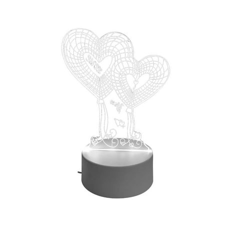 Yrtoes Nightlight Lighting LED Night Light 3D Night Light Room Decoration Lights Valentine s Day Gifts
Yrtoes Nightlight Lighting LED Night Light 3D Night Light Room Decoration Lights Valentine s Day Gifts