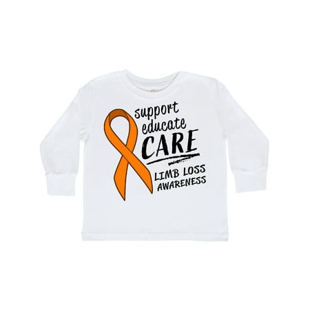 Inktastic Support Educate Care Limb Loss Awareness- Orange Ribbon Gift Toddler Boy or Toddler Girl Long Sleeve T-Shirt
Inktastic Support Educate Care Limb Loss Awareness- Orange Ribbon Gift Toddler Boy or Toddler Girl Long Sleeve T-Shirt