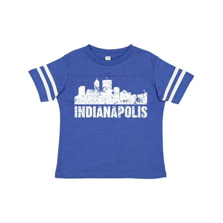 Inktastic Indianapolis Skyline Grunge Gift Toddler Boy or Toddler Girl T-Shirt