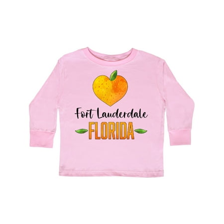 Inktastic Fort Lauderdale Florida Orange in Heart Gift Toddler Boy or Toddler Girl Long Sleeve T-Shirt
Inktastic Fort Lauderdale Florida Orange in Heart Gift Toddler Boy or Toddler Girl Long Sleeve T-Shirt