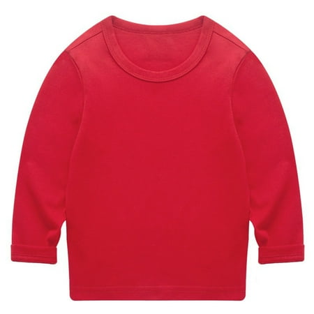 Otqutp Kids Mini Blouse Children Autumn Sweatshirts Soft Cotton Warm Crewneck Round Neck Long Sleeve Solid Color Tops for Boys Girls
Otqutp Kids Mini Blouse Children Autumn Sweatshirts Soft Cotton Warm Crewneck Round Neck Long Sleeve Solid Color Tops for Boys Girls