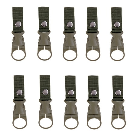 Seroniy Pack of 10 Water Bottle Holder Clip Nylon Webbing Buckle Hook Carabiner Outdoor Hiking Travel Cycling Hanger
Seroniy Pack of 10 Water Bottle Holder Clip Nylon Webbing Buckle Hook Carabiner Outdoor Hiking Travel Cycling Hanger