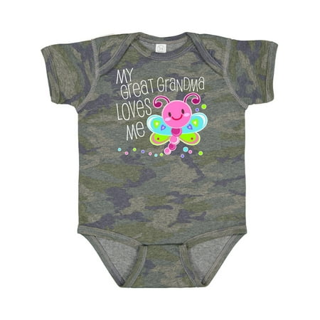 Inktastic My Great Grandma Loves Me- Cute Dragonfly Gift Baby Boy or Baby Girl Bodysuit
Inktastic My Great Grandma Loves Me- Cute Dragonfly Gift Baby Boy or Baby Girl Bodysuit