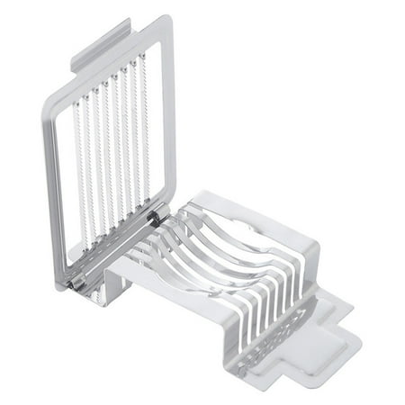 1pc Durable Stainless Steel Egg Slicer Stainless Steel Cutting Wires (Silver)
