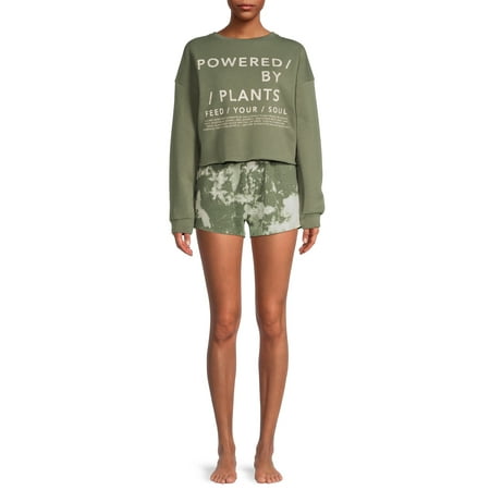 Grayson Social Women s and Women s Plus Size Graphic Sleep Pullover and Shorts Set 2-Piece
Grayson Social Women s and Women s Plus Size Graphic Sleep Pullover and Shorts Set 2-Piece