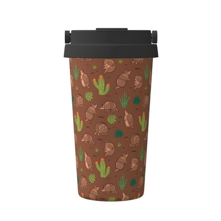 Salouo Cute Armadillos Print Coffee Travel Mug Spill Proof with Lid-Stainless Steel Vacuum Insulated Tumbler - Thermos Cup for Keep Hot/Ice Coffee Tea and Beer
Salouo Cute Armadillos Print Coffee Travel Mug Spill Proof with Lid-Stainless Steel Vacuum Insulated Tumbler - Thermos Cup for Keep Hot/Ice Coffee Tea and Beer