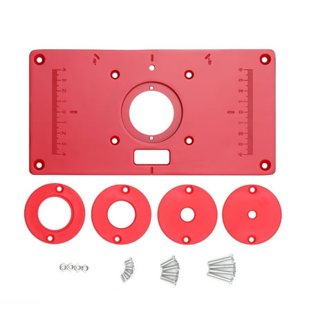 Carevas Multifunctional Router Table Aluminum Alloy Insert Plate Woodworking Benches 235x120x8mm Carpenter Trimming Machine Flip Chip Board
Carevas Multifunctional Router Table Aluminum Alloy Insert Plate Woodworking Benches 235x120x8mm Carpenter Trimming Machine Flip Chip Board