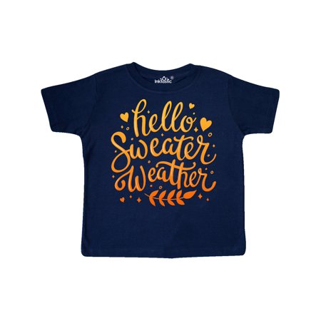 Inktastic Winter Hello Sweater Weather in Orange Gift Toddler Boy or Toddler Girl T-Shirt
Inktastic Winter Hello Sweater Weather in Orange Gift Toddler Boy or Toddler Girl T-Shirt