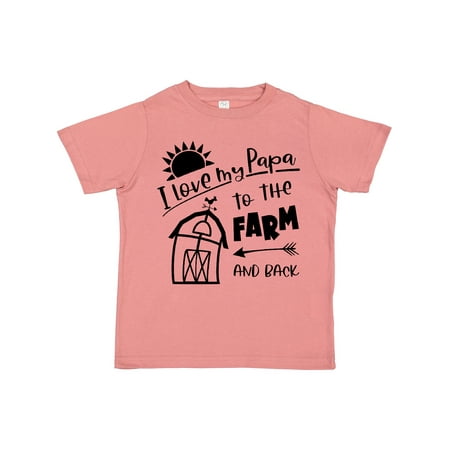 Inktastic I Love My Papa to the Farm and Back Barn Design Gift Toddler Boy or Toddler Girl T-Shirt
Inktastic I Love My Papa to the Farm and Back Barn Design Gift Toddler Boy or Toddler Girl T-Shirt