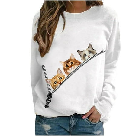 Aueoeo Vintage Sweatshirt Crewneck for Women Women s Fashion Printed Loose T-Shirt Long Sleeves Blouse Crew Neck Casual Tops
Aueoeo Vintage Sweatshirt Crewneck for Women Women s Fashion Printed Loose T-Shirt Long Sleeves Blouse Crew Neck Casual Tops