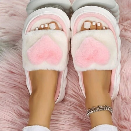 CoCopeaunt 2022 Fashion Bowknot Design Platform Height 4cm Fluffy Fur Slippers Women Winter Warm Closed Plush Home Slippers Women Shoes 
CoCopeaunt 2022 Fashion Bowknot Design Platform Height 4cm Fluffy Fur Slippers Women Winter Warm Closed Plush Home Slippers Women Shoes