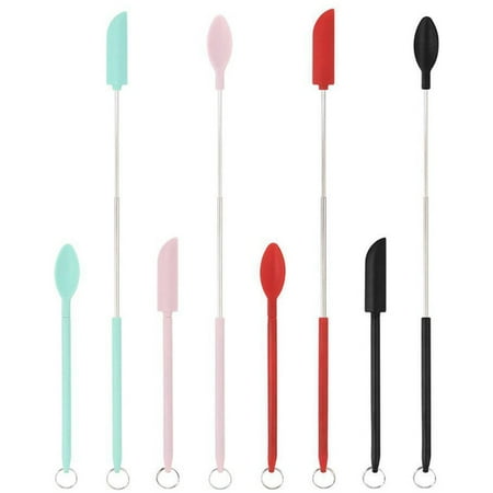 OROMYO Mini Spatula Set 8/12Pcs Retractable Spatula Scraping Spoon Kit Heat Resistant Silicone Spatula Set Portable Small Spatulas with Ergonomic Handle for Kitchen Cooking Cosmetic Jars Bottles
OROMYO Mini Spatula Set 8/12Pcs Retractable Spatula Scraping Spoon Kit Heat Resistant Silicone Spatula Set Portable Small Spatulas with Ergonomic Handle for Kitchen Cooking Cosmetic Jars Bottles