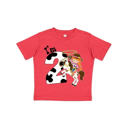 Inktastic I m Two-cowgirl Riding Horse Birthday Gift Toddler Toddler Girl T-Shirt
Inktastic I m Two-cowgirl Riding Horse Birthday Gift Toddler Toddler Girl T-Shirt