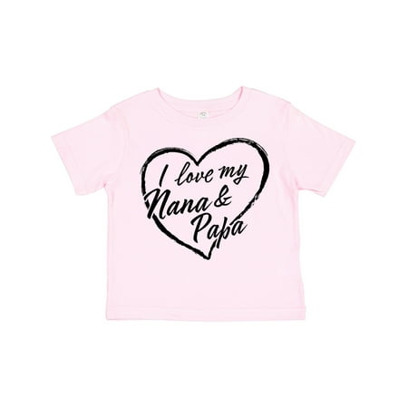 Inktastic I Love My Nana and Papa in Black Chalk Heart Gift Toddler Boy or Toddler Girl T-Shirt
Inktastic I Love My Nana and Papa in Black Chalk Heart Gift Toddler Boy or Toddler Girl T-Shirt