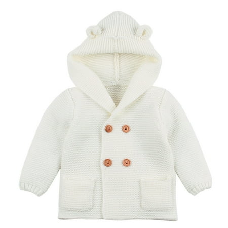Augper Baby Girls Outerwear Jackets & Coats Fall Winter Clearance Toddler Baby Boys Girls Solid Color Ears Hooded Knitted Tops Warm Coat Clothes
Augper Baby Girls Outerwear Jackets & Coats Fall Winter Clearance Toddler Baby Boys Girls Solid Color Ears Hooded Knitted Tops Warm Coat Clothes