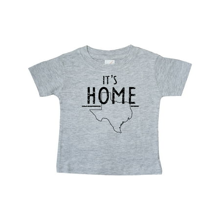 Inktastic Its Home- State of Texas Outline Distressed Text Gift Baby Boy or Baby Girl T-Shirt 
Inktastic Its Home- State of Texas Outline Distressed Text Gift Baby Boy or Baby Girl T-Shirt
