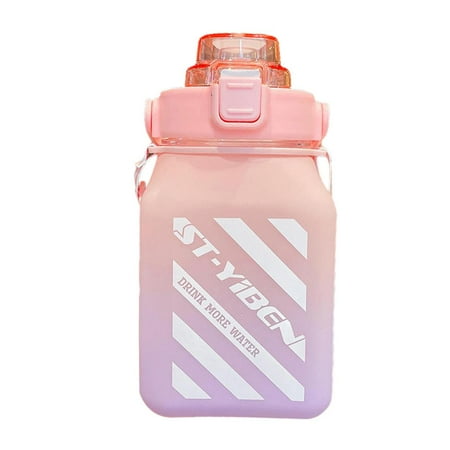 Tohuu 0.4 Gallon Water Bottle with Hangable Strap BPA Free 50.7 OZ Water Bottle with Straw Easy to Drink Leakproof Motivational with Carrier String for Boys Girls decent
Tohuu 0.4 Gallon Water Bottle with Hangable Strap BPA Free 50.7 OZ Water Bottle with Straw Easy to Drink Leakproof Motivational with Carrier String for Boys Girls decent