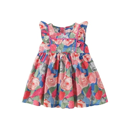 Bagilaanoe Toddler Baby Girl Summer Dress Fly Sleeve A-line Princess Dresses 9M 12M 18M 24M 3T Kids Casual Swing Sundress
Bagilaanoe Toddler Baby Girl Summer Dress Fly Sleeve A-line Princess Dresses 9M 12M 18M 24M 3T Kids Casual Swing Sundress