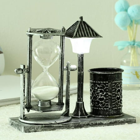 AUTCARIBLE European Retro Pen Holder Night Lamp Sand Timer Decoration Innovative Gift for Students
AUTCARIBLE European Retro Pen Holder Night Lamp Sand Timer Decoration Innovative Gift for Students