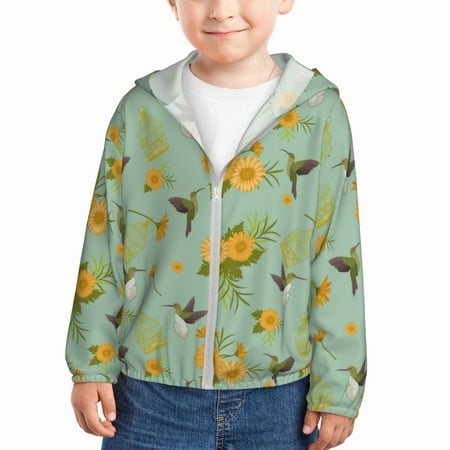 Sun Hoodie for Kids Yellow Chrysanthemum Hummingbird Long Sleeve Swim Fishing Shirts Sun Protection Zip Up Jacket Clothing Athletic Hoodie
Sun Hoodie for Kids Yellow Chrysanthemum Hummingbird Long Sleeve Swim Fishing Shirts Sun Protection Zip Up Jacket Clothing Athletic Hoodie